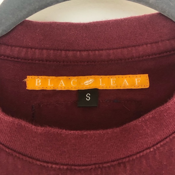 Blac Leaf T-shirt - Picture 3 of 5